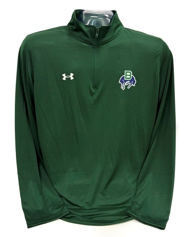 UA 1/4 Zip Green
