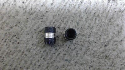 Ventilkappen Schrader Alu eloxiert schwarz 1Paar