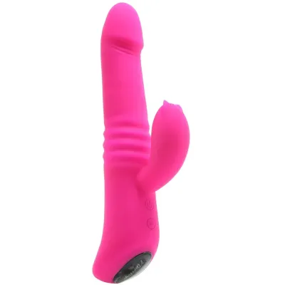 Devine Heat-Up Dynamic Stroker Vibe in Hot Pink Devine Heat-Up Dynamic Stroker Vibe in Hot Pink