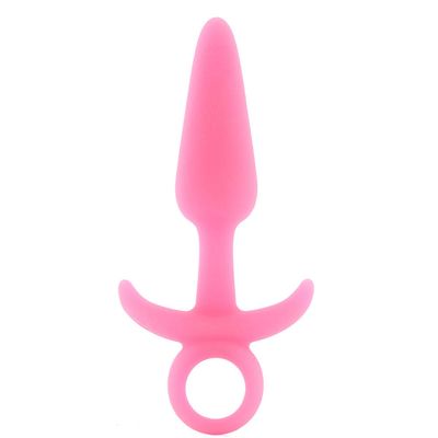 Firefly Small Prince Butt Plug in Glowing Pink Firefly Small Prince Butt Plug in Glowing Pink