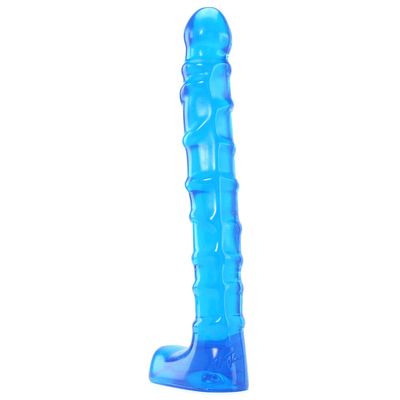 Raging Hard-Ons Slimline 9 Inch Ballsy in Blue Raging Hard-Ons Slimline 9 Inch Ballsy in Blue