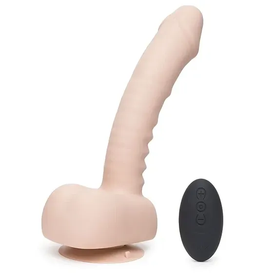 Uprize Remote Control Autoerect Vibrating Dildo