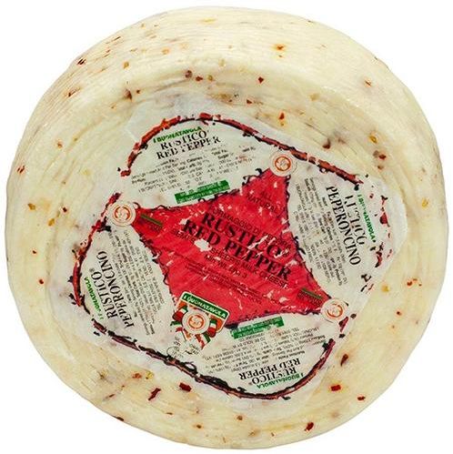Rustico Red Pepper Cheese Wheel, 3 lb.