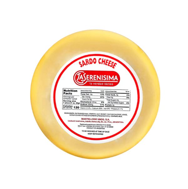 La Serenissima Sardo Cheese, 7 Lbs
