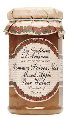 Les Confitures a l'Ancienne Apple, Pear and Walnut Jam, 9.5 oz Les Confitures a l'Ancienne Apple, Pear and Walnut Jam, 9.5 oz