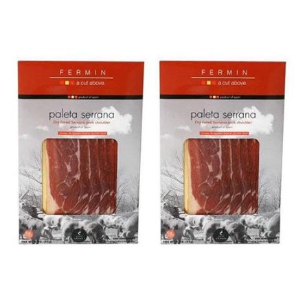 Fermin Serrano Shoulder Paleta Sliced 2 Pack, 2 oz [Refrigerate after Opening]