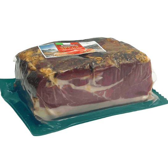 Rustico Speck Dry-Cured Smoked Prosciutto, 2.75 lbs Rustico Speck Dry-Cured Smoked Prosciutto, 2.75 lbs