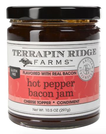 Terrapin Ridge Farms Hot Pepper Bacon Jam, 10.5 oz Terrapin Ridge Farms Hot Pepper Bacon Jam, 10.5 oz