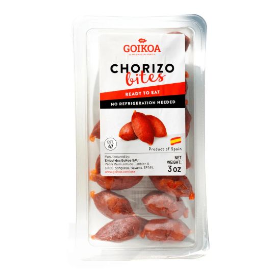 Goikoa Chorizo bites, 3 oz