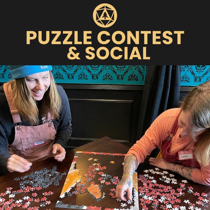 Jigsaw Puzzle Contest &amp; Social - Mar 14 @ 1pm