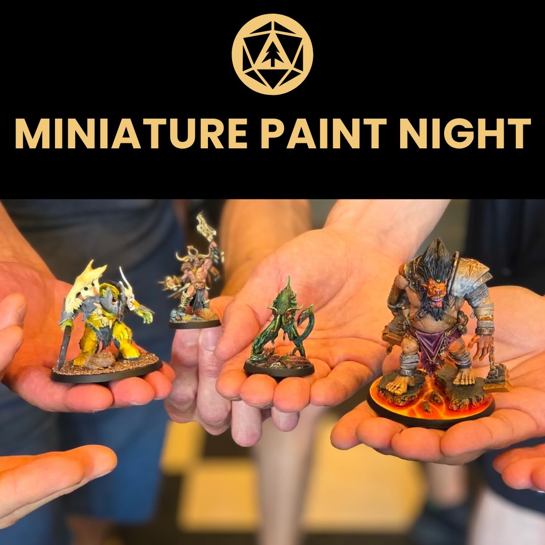 Miniature Paint Night