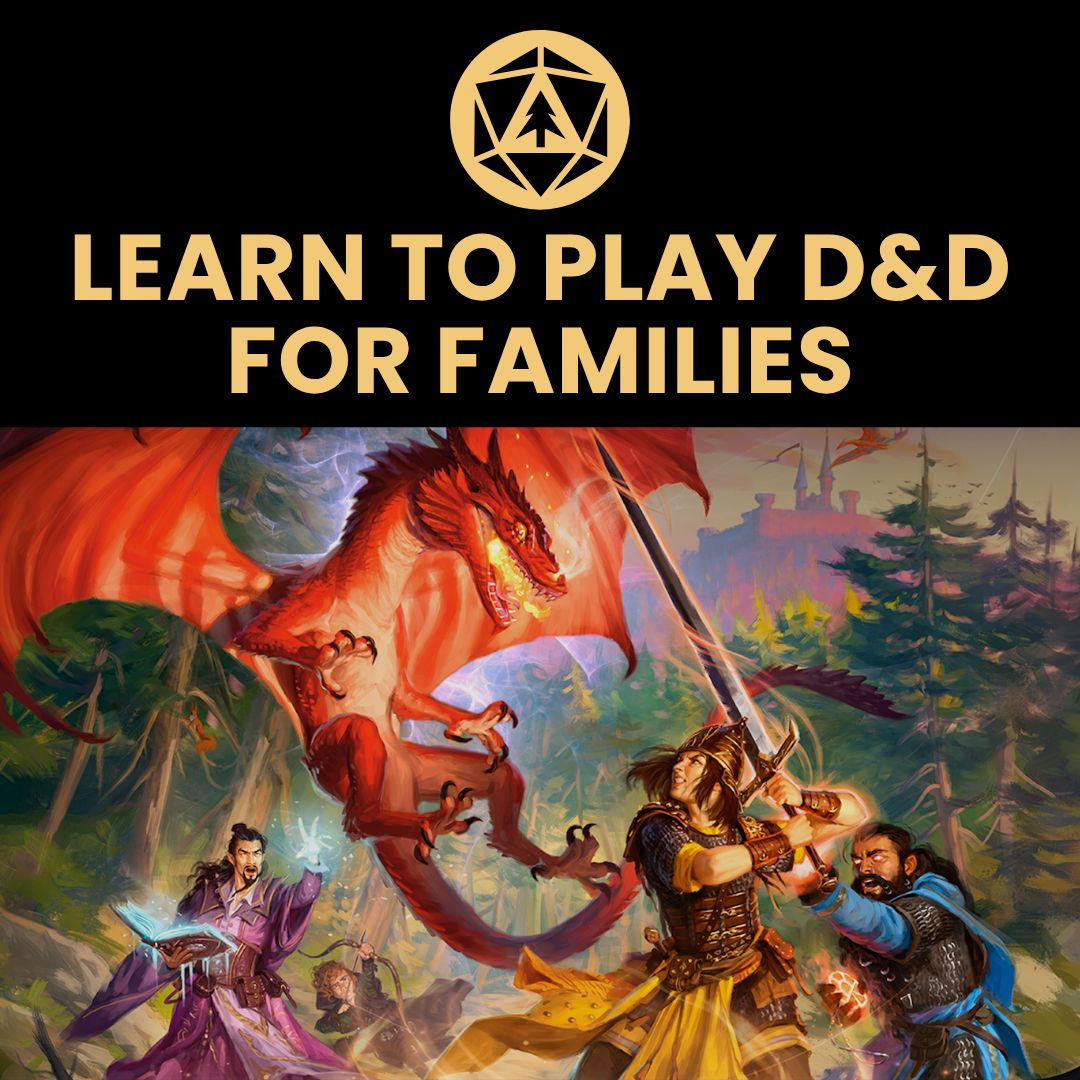 Learn to Play D&amp;D for Families - Waitlist