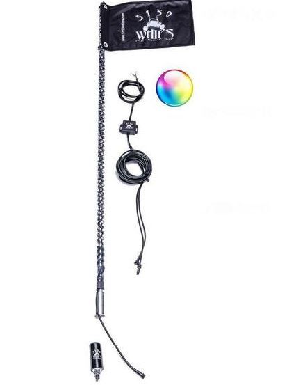 1X 187 LED WHIP