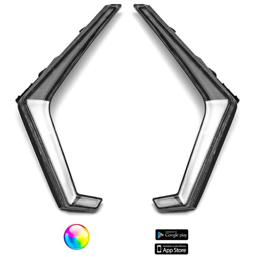 5150 WHIPS 187 STYLE RZR FANGS W/ CONTROL HARNESS