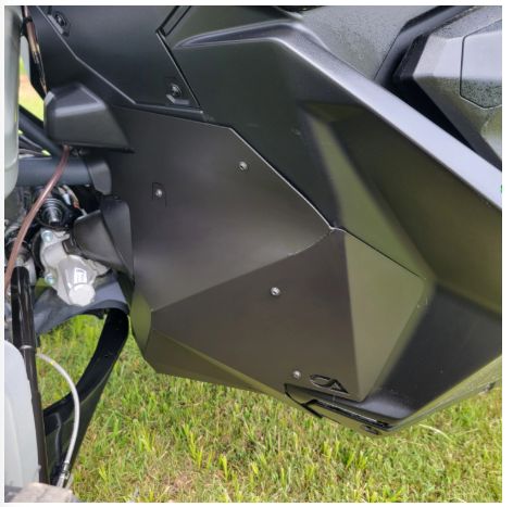 Can-Am Maverick R Front Inner Fender Liners, Color: BLACK