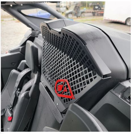 Can-Am Maverick R Intake Grille, Color: BLACK