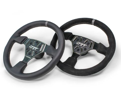DRT Motorsports Round Steering Wheels, Style: Round Leather