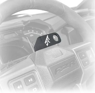 DRT Polaris RZR 2020+ Steering Wheel Single Push-To-Talk Plate