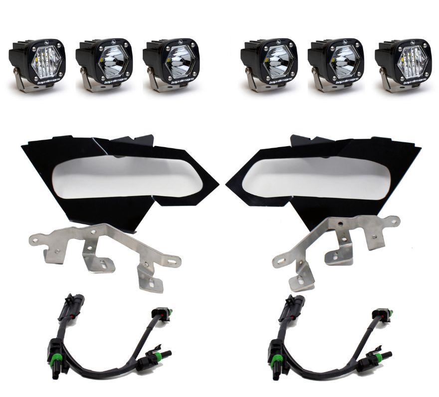 CAN-AM  MAVERICK X3- S1 TRIPLE LED HEADLIGHT KIT