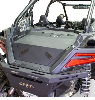 DRT RZR Pro XP / Turbo R 2020+ Aluminum Storage/Trunk Enclosure, Options: Aluminum Storage/Truck Enclosure