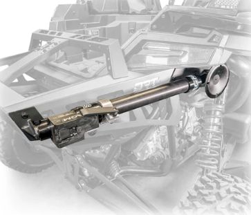 DRT Polaris Pro R Desert Runner Fixed Tire Carrier AGM Electric Jack Holder Kit