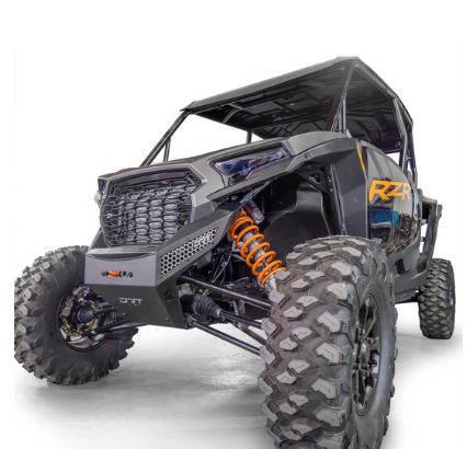DRT Polaris RZR 2024+ XP 1000/4 Front Winch Bumper, Options: Front Winch Bumper