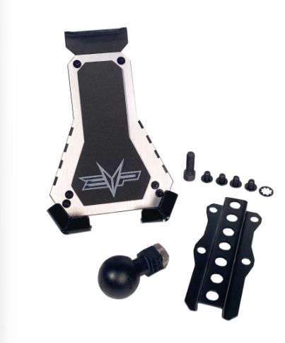 Mounts and Extensions for EVP Phone Cradle, Options: Phone Cradle with Adjustable Mount Bracket &amp; 1&quot; Ball, Phone Cradle with Adjustable Mount Bracket: Mount Only
