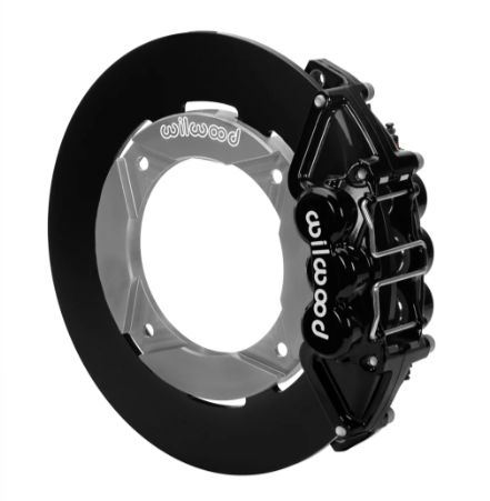 Wilwood Front Brake Kit for RZR Pro XP, Brake Kit: Standard Kit, Color: Black, Rotor Style: Solid Rotor Kit