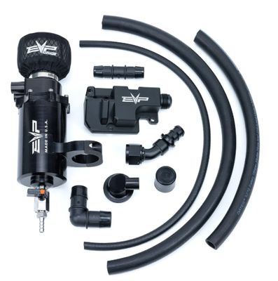 EVP Air/Oil Separator Catch Can Kit for Polaris RZR Turbo R, Pro XP &amp; XP Turbo/S