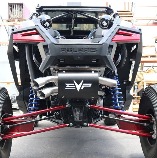 Polaris Captain&#39;s Choice Exhaust for RZR Turbo R/Pro S &amp; Pro XP, Exhaust Type: 2.5-Inch Slip-On
