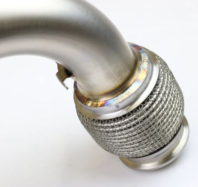 2017+ Can-Am Maverick X3 Turbo Race Bypass Pipe With Bullet Muffler