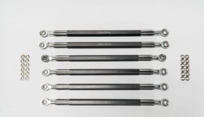 Billet Aluminum Radius Rod Kit by Shock Therapy for Can-Am Maverick X3