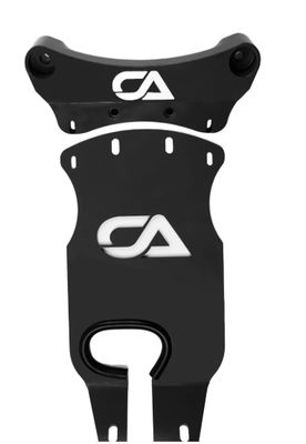 Billet Aluminum Shock Tower Kit for Can-Am Maverick X3 by CA Tech, Black