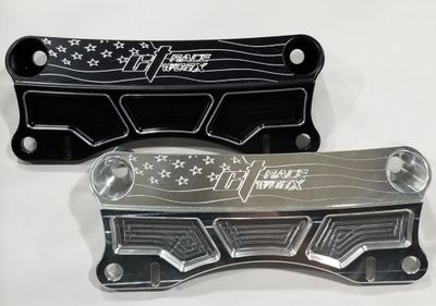 Can-Am Maverick X3 Black Bombproof Front Upper Shock Mount by CT Race Worx