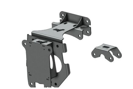 Can-Am Maverick X3 Textured Black Bombproof Gusset Kit by CT Race Worx, YEAR: 2017-2021