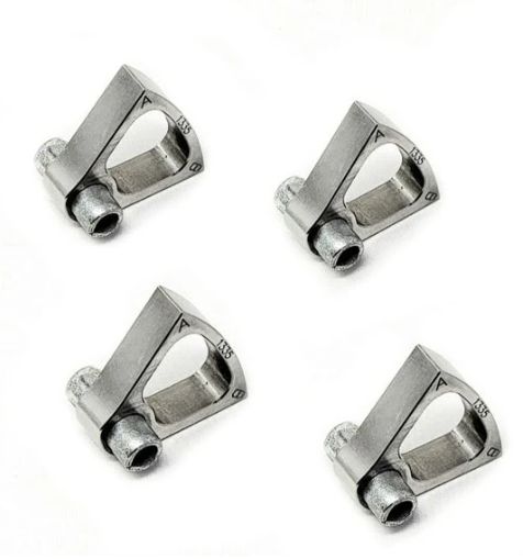 Clutch Ramps, Set of 4, for TAPP Primary, Options: TAPP 1328 Ramps, Convex, Medium/High