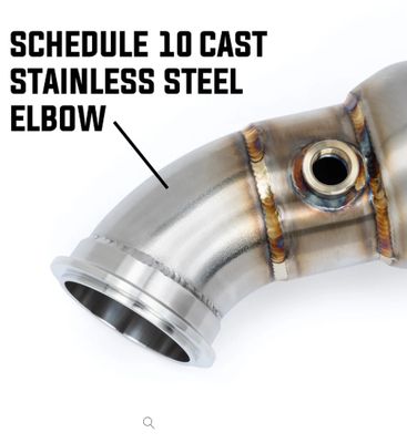 EVP Racing 3 Inch Down Pipe with Bullet Muffler for Can-Am Maverick R