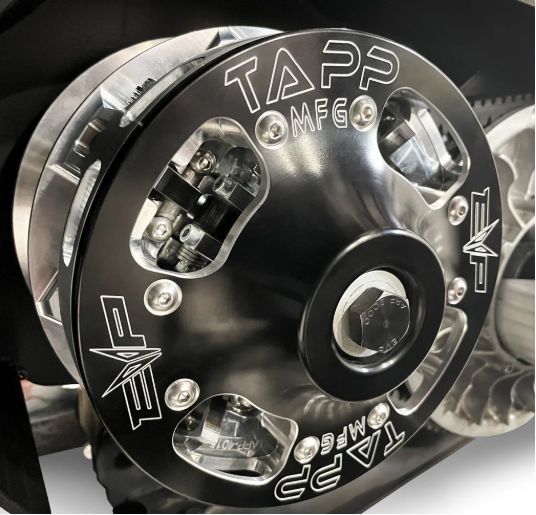 EVP TAPP Roller Primary Clutch for 2018-&#39;22 Can-Am Maverick X3 Turbo &amp; Turbo R with EVP ECU Power Flash, Current EVP Powerflash &amp; Desired RPM Engagement: Stage 1-3R (2200 RPM)