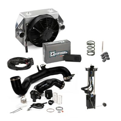 RPM 17-19 X3 120HP to 205HP COMPLETE Upgrade Kit X3 Big Core Intercooler Kit + TUNER
