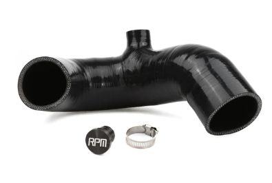 RPM Can-Am Maverick R BOV Charge Tube - 5 Ply Wire Reinforced, Color: Black