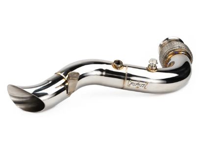 RPM Can-Am X3 Turbo Back 3&quot; Full Race / Drag Pipe, Finish: Fully Polished