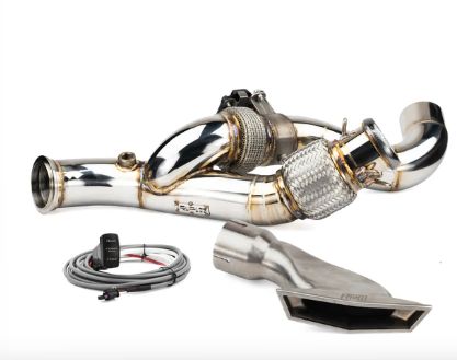 RPM Can-Am Maverick R 3&quot; E-Valve Mid Pipe / Electronic Dump Valve