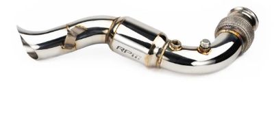 RPM Can-Am X3 Turbo Back 3&quot; Full Race / Drag Pipe With Muffler