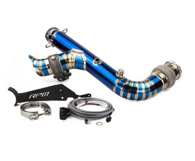 RPM Can-Am X3 TITANIUM TI E-Valve 3&quot; Electronic Dump Valve Exhaust / Mid pipe