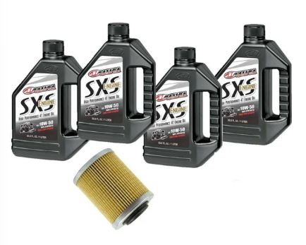 Maxima Can-Am Maverick X3 Full Synthetic Oil Change Kit