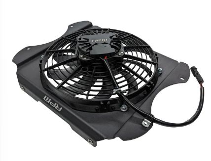 RPM Can-Am X3 2020-2025 Sealed Intercooler Fan Shroud and 10&quot; 10 Blade Brushless Fan Upgrade