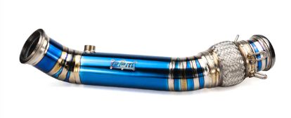 RPM Can-Am Maverick R Turbo 3&quot; TITANIUM Big Mouth Mid Pipe