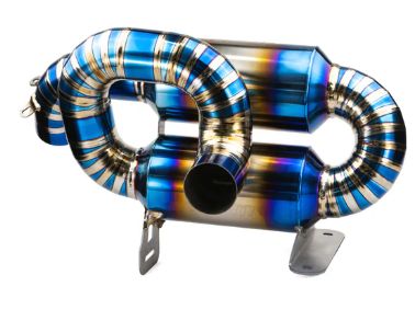 RPM Can-Am Maverick R Full TITANIUM 3&quot; Sport Muffler - Slip On Sport Exhaust, MODEL: Maverick R (2Door)