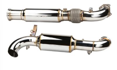 RPM RZR Pro XP &amp; Turbo R FULL 3&quot; Exhaust - RPM Monster Core 3&quot; Muffler &amp; Mid Pipe