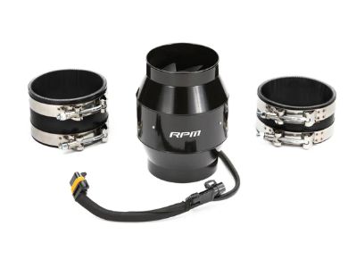 RPM RZR Pro XP, Pro S &amp; Turbo R "ECF" Electric Clutch Blower Fan Kit - Lower Clutch / Belt Temperature